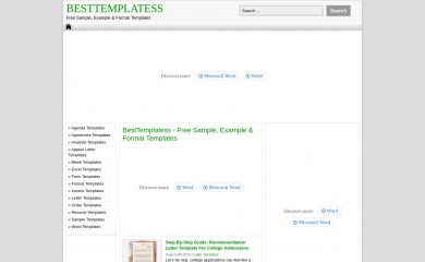 besttemplatess.com screenshot