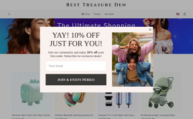 besttreasureden.shop screenshot