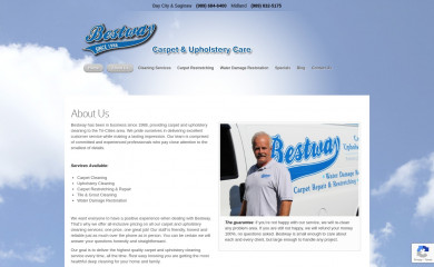 bestway-carpetcleaning.com screenshot