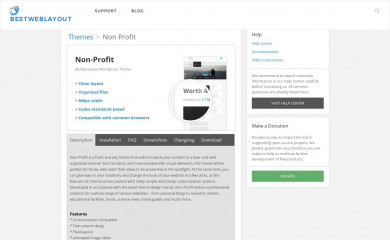Non Profit screenshot