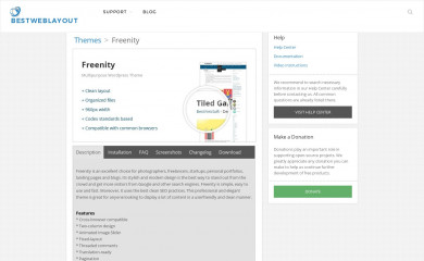Freenity screenshot