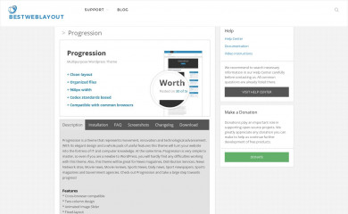 Progression screenshot