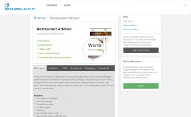 Restaurant Advisor screenshot