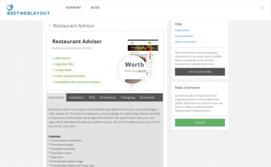 Restaurant Advisor screenshot