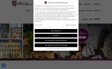 bestattungen-boensel.at screenshot