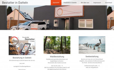 bestatter-in-datteln.de screenshot