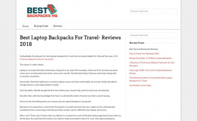 bestbackpackshq.com screenshot