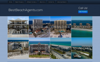 bestbeachagents.com screenshot