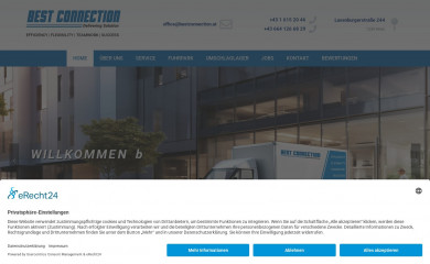bestconnection.at screenshot