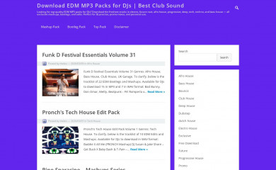 bestclubsound.com screenshot