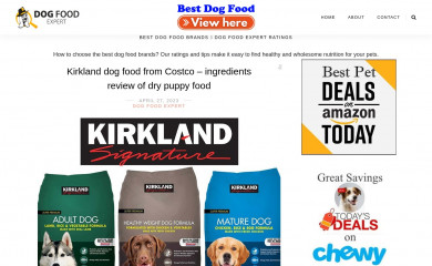 bestdogfood.expert screenshot