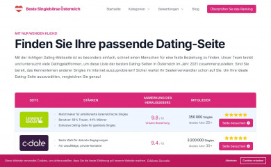 beste-singleboerse.at screenshot