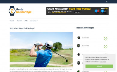 bestegolfhorloge.nl screenshot