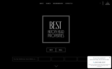 besthiltonheadproperties.com screenshot