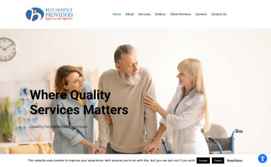 besthospiceproviders.com screenshot