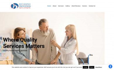 besthospiceproviders.com screenshot