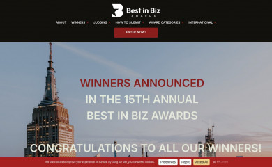 bestinbizawards.com screenshot