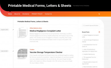 bestmedicalforms.com screenshot