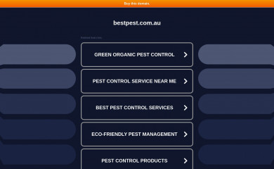 bestpest.com.au screenshot