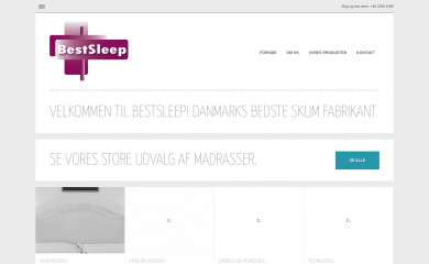 bestsleep.dk screenshot