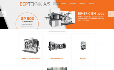 bep-teknik.dk screenshot