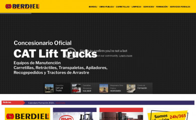 berdielmanutencion.es screenshot