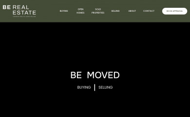 berealestate.co.nz screenshot