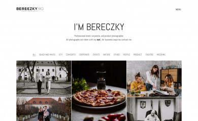 bereczky.ro screenshot