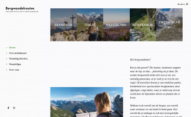 bergwandelroutes.nl screenshot