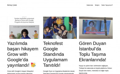 berkaycatak.com screenshot