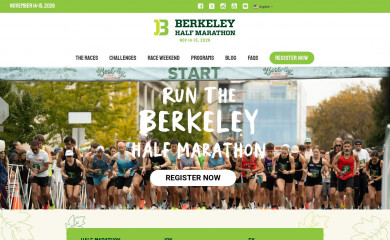 berkeleyhalfmarathon.com screenshot