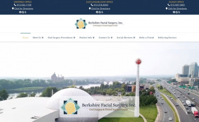 berkshirefacialsurgery.com screenshot