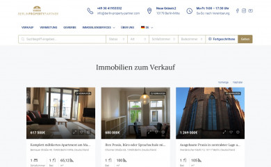 berlin-property-partner.com screenshot