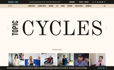 berlinartlink.com screenshot