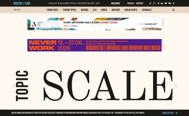 berlinartlink.com screenshot