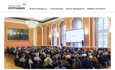 berlinerstiftungen.de screenshot