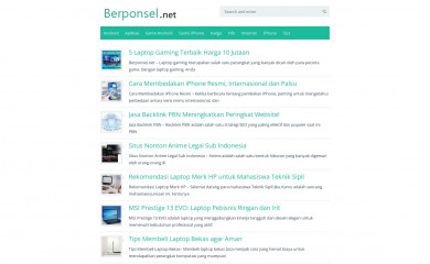 berponsel.net screenshot