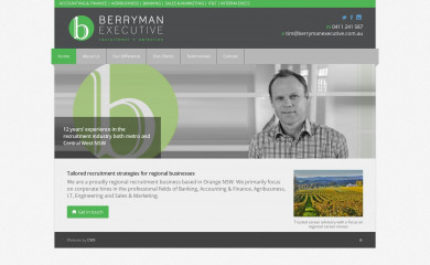 berrymanexecutive.com.au screenshot