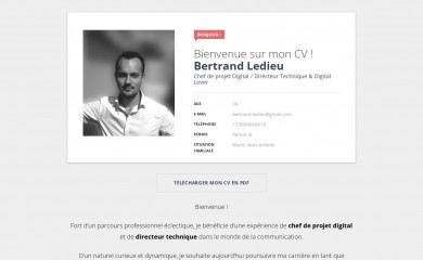 bertrandledieu.com screenshot