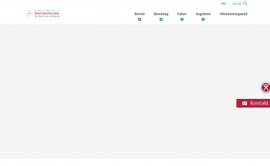 berufungspastoral-paderborn.de screenshot
