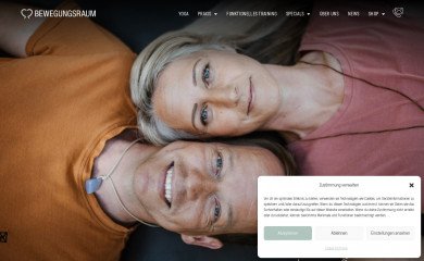 bewegungsraum-scherg.de screenshot