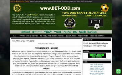 bet-odd.com screenshot