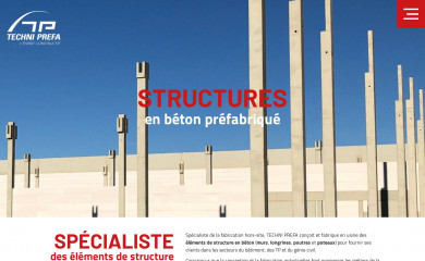 beton-prefabrique.fr screenshot