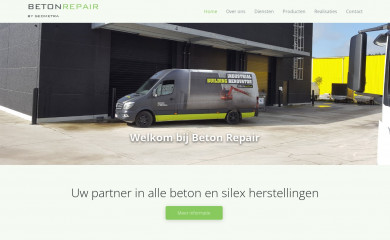 betonrepair.be screenshot