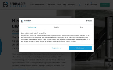 betonvloerrenoveren.nl screenshot
