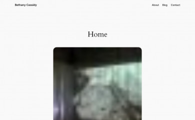 bethanycassidy.co.uk screenshot