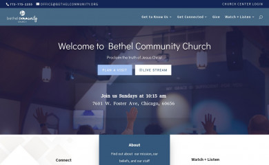 bethelcommunity.org screenshot