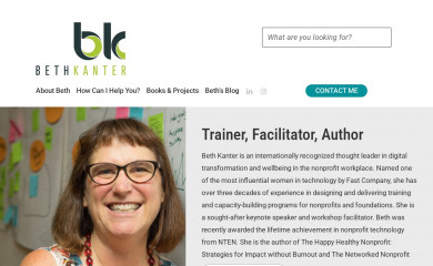 bethkanter.org screenshot