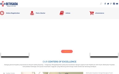 bethsaidahospitals.com screenshot