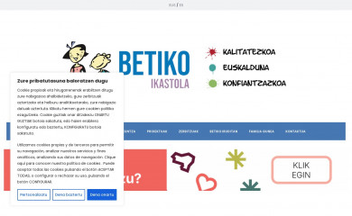 betikoikastola.eus screenshot